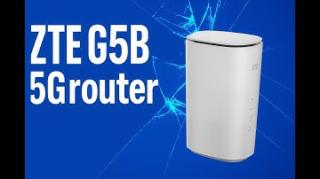 ZTE G5B 5G Wi-Fi 6 / AX3600 router - Admin Panel Tour