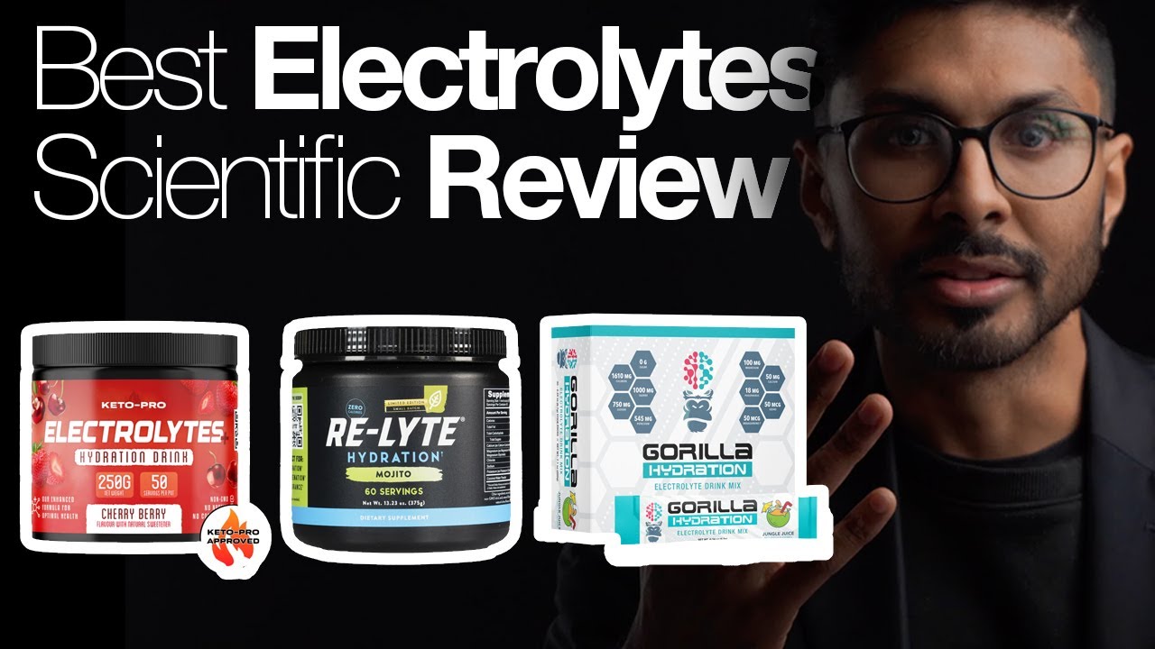 Scientific analysis best electrolyte powder supplement drink running