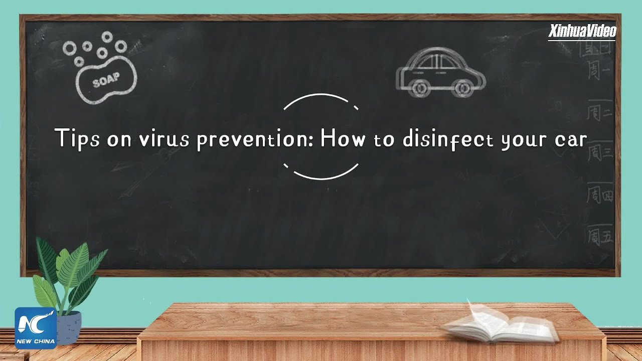 Tips on virus prevention: How to disinfect your car