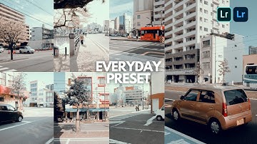 Free Lightroom Mobile Presets Free DNG XMP | Lightroom Editing Tutorial | Everyday Street Preset