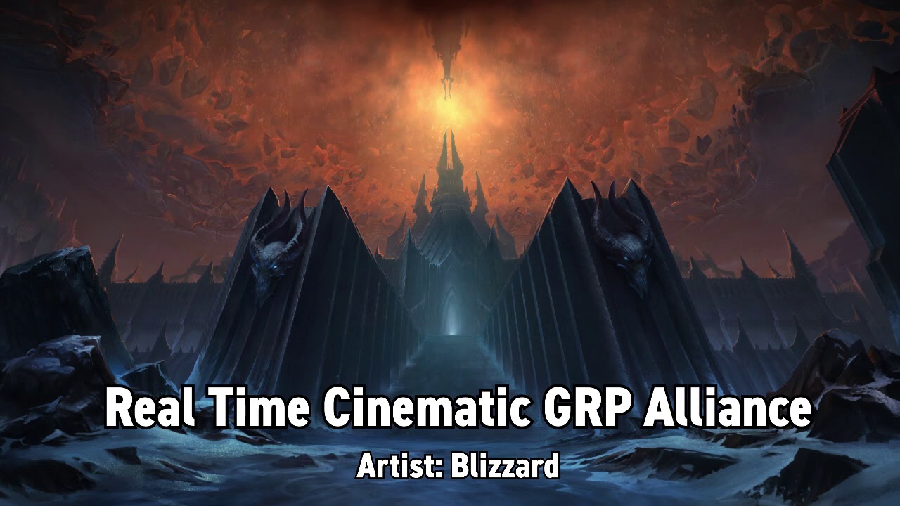 Real Time Cinematic Horde and Alliance - Shadowlands Music