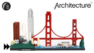 LEGO 21043 - San Francisco - Architecture - Speed Build Review