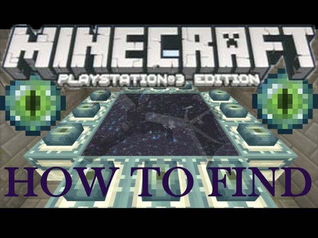 How to make an End Portal in Minecraft (PC/XBOX/PS4) 