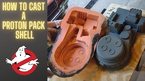 How to Cast a Ghostbusters Proton Pack Shell!