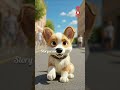 “The Puppy Who Learned to Wave 🐶👋”#Shorts #CuteAnimals #FunnyPuppy #KidsStory  #cutedogsdaily