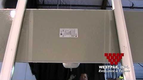 Photvoltaic Module Breakage Test per IEC 61730-2 at Westpak