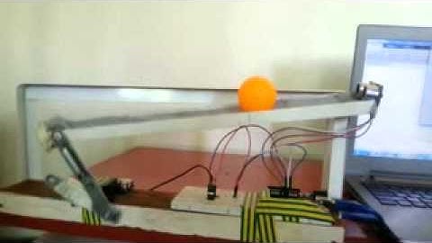 Balancing ball_beam using arduino as a PID controller