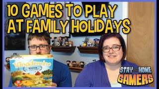 10 Board Games to Play at Your Family Christmas Party