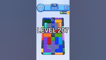 Color Block Jam 207.  #gaming #gamewalkthrough #gametips