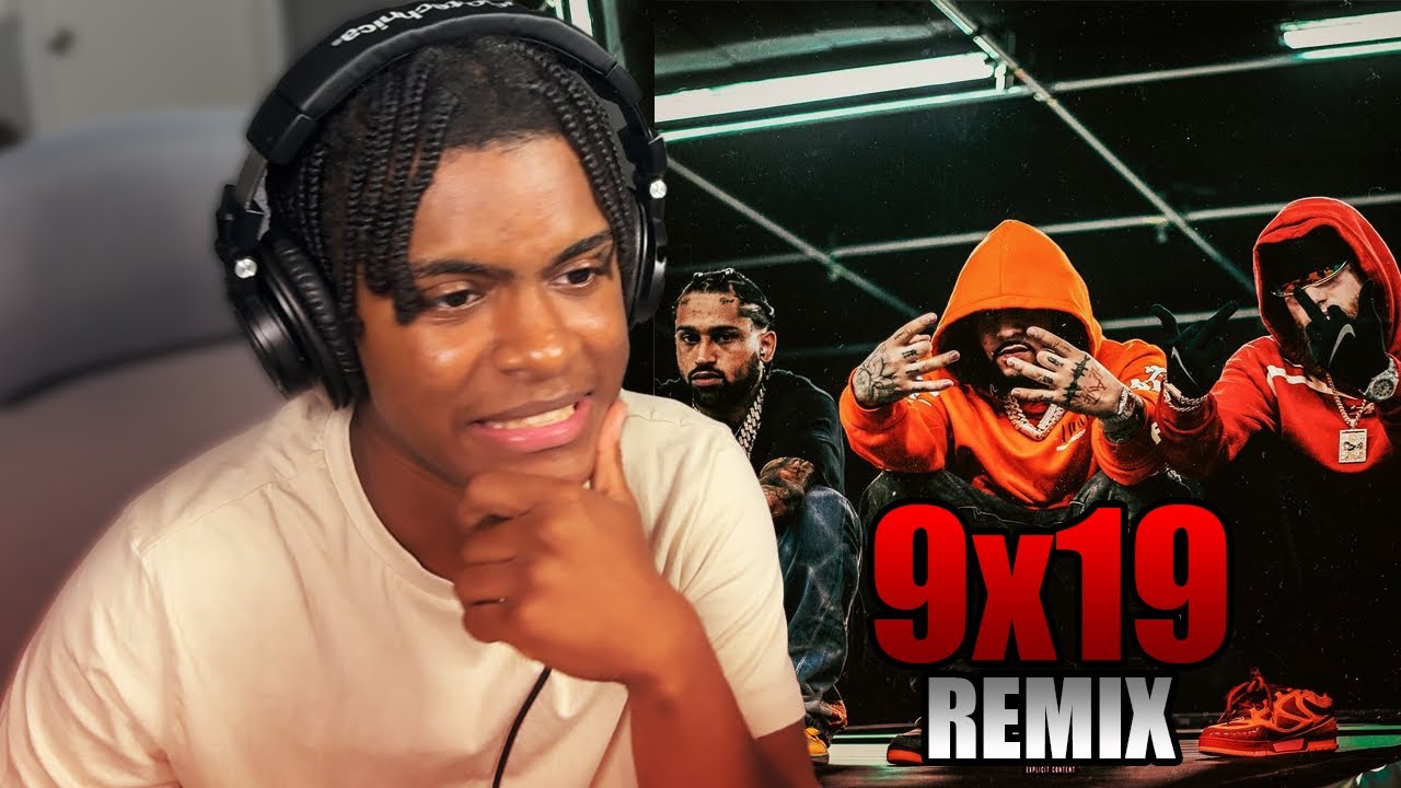(REACCION) SLAYTER, HADES66, BRYANT MYERS - 9x19 remix 🥷 (Official Video)