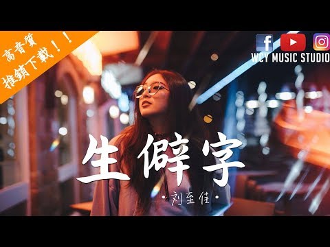 刘至佳 - 生僻字 (完整版)【中文動態歌詞MV】