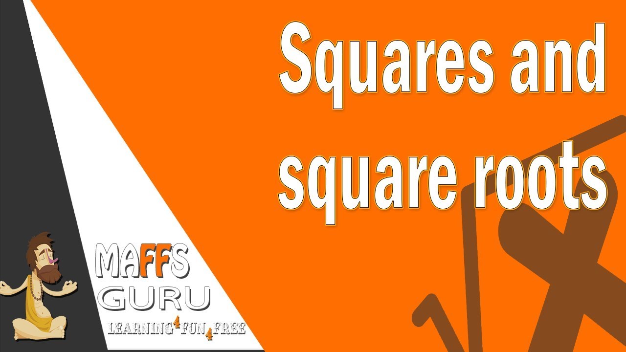 Square Roots In Real World , How can you relate the square root ...