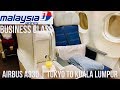 MALAYSIA AIRLINES BUSINESS CLASS AIRBUS A330-300 | NRT-KUL