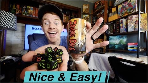 Zombie Dice Game Overview & Review