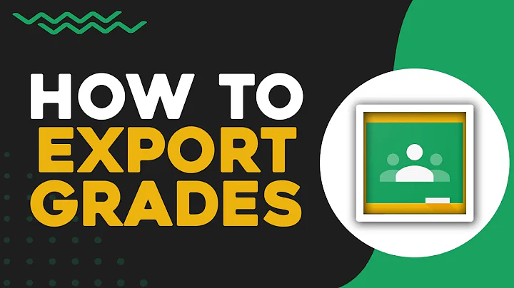 How To Export Grades from Google Classroom (Quick Tutorial)