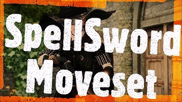SKYRIM Spellsword Moveset