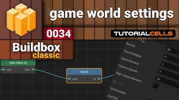 0034. game world settings in buildbox 2