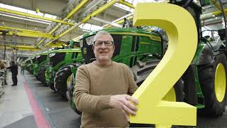 Two million John Deere tractors from the factory Mannheim: the production