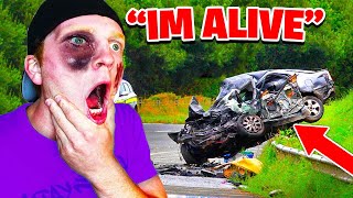 6 YouTubers Who Got in CAR CRASHES! (Unspeakable, Preston, DanTDM & MrBeast!)