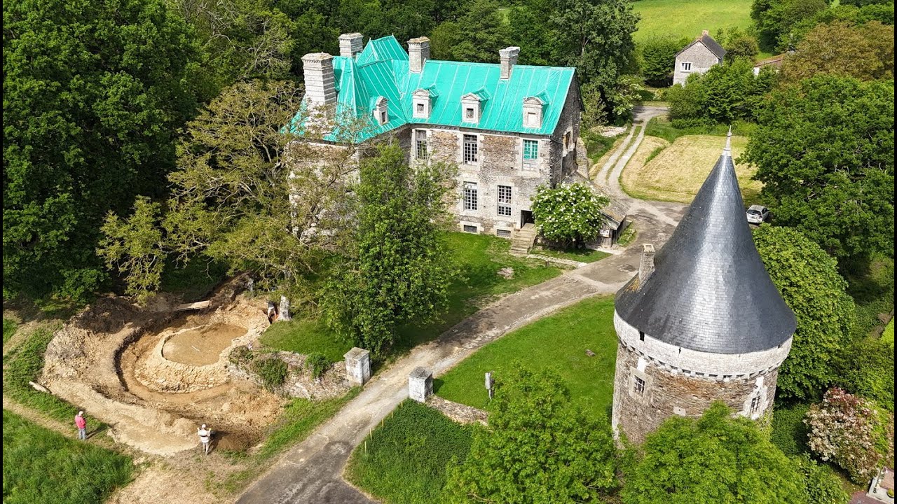 À la recherche de vestiges disparus du château du Lou-du-Lac (La Chapelle-du-Lou-du-Lac, 35)