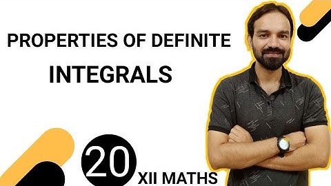 Properties of definite integrals introduction exercise 7.11