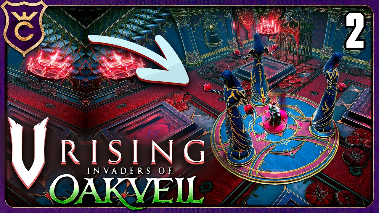 КРАСИВЫЙ ТЕЛЕПОРТ ИЗ DLC! 2 V Rising Oakveil Update - YouTube