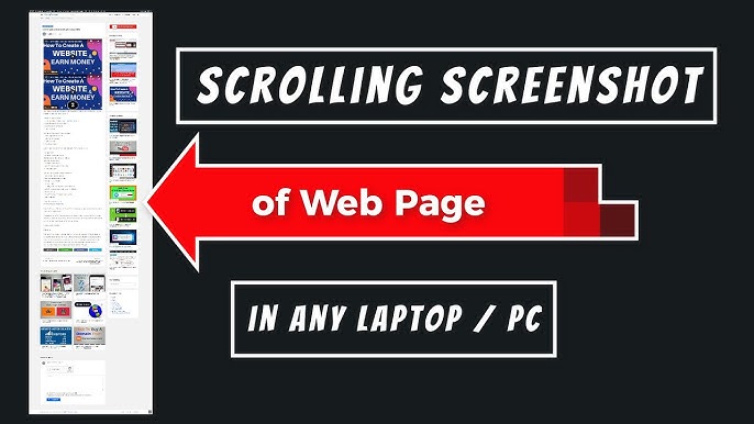 Scrolling Screenshot: Page Capture on Windows or Mac YouTube