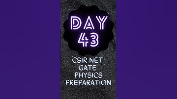 Daily Practice For CSIR Net, Gate Physics Preparation Day 43 #waytophysics #shorts #viral #csirnet