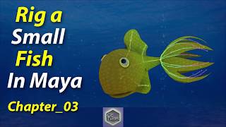 How To Rig A Small Fish. Part 3. Adding Controls For The Tails.