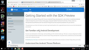 下載Android Things Raspberry Pi系統映像檔