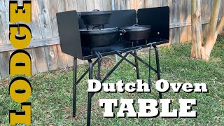 Review of the Lodge Dutch Oven Table