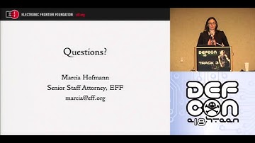 DEF CON 18 - Marcia Hofmann - How To Get Your FBI File