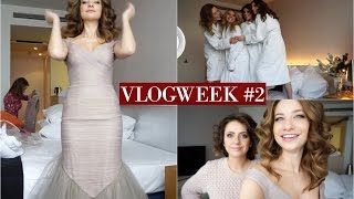 НОВОГОДНИЙ ДЕВИЧНИК?! | VLOGWEEK DAY2