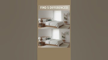 Spot the Difference Puzzle #5 | Can you find them all? 🔍