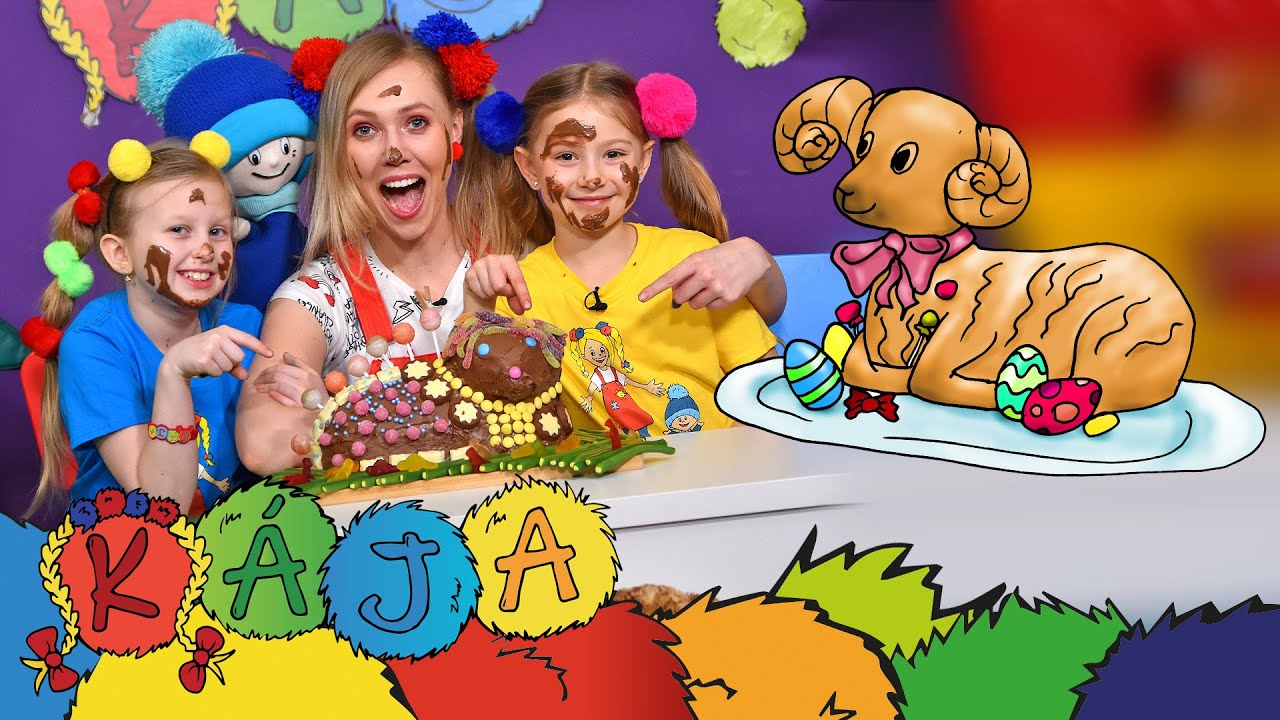 ☼ KÁJA A BAMBULÁČEK ☼ - Bláznivé zdobení beránka🐑