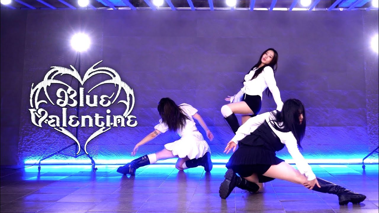 [MIRRORED] NMIXX(엔믹스) - Blue Valentine 3인 버전 | 3 members DANCE COVER | 블루 발렌타인 안무 거울모드 커버댄스