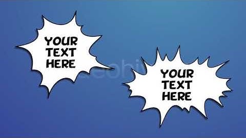 Animated Speech Bubbles - After Effects Project Files | VideoHive 3971278