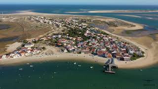 Visita à Ilha de Armona , Algarve - Portugal 🇵🇹  4k - Aerodrone Algarve