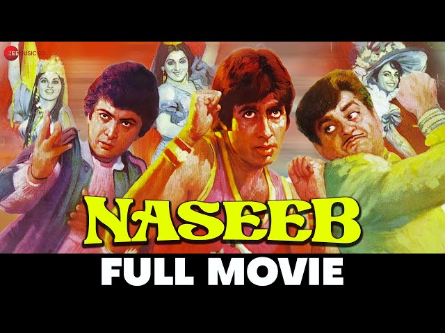 नसीब Naseeb (1981) - Full Movie | Amitabh Bachchan, Rishi Kapoor, Hema Malini, Shatrughan Sinha class=