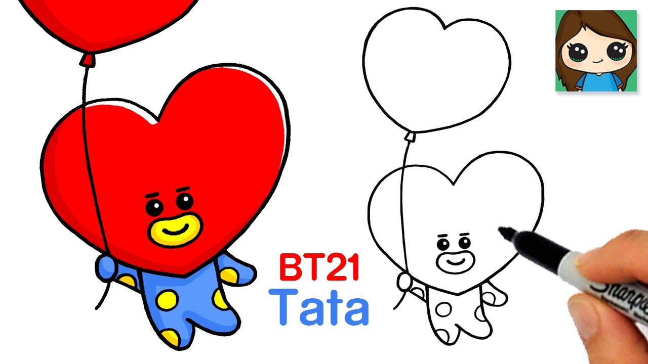 Aggregate 171+ chimmy bt21 drawing super hot
