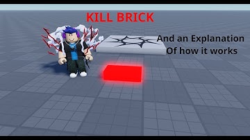 How to make a Kill Brick in Roblox studio Beginner tutorial