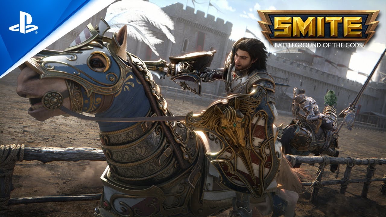 Smite Lancelot Cinematic Trailer Ps4 Youtube