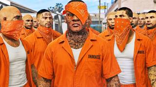 Franklin Joins MOST DANGEROUS PRISON Gang In GTA 5 screenshot 4