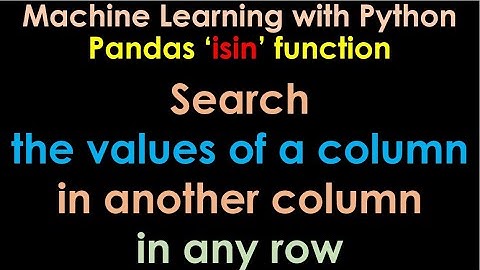 Python Pandas 