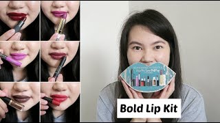 Sephora Favorites Give Me Some Bold Lip Kit (Holiday 2017) Review + Swatches | Tracey Violet