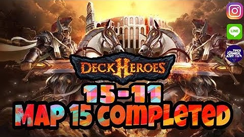 Deck heroes:dungeon 15-11(5 creature trick)(without any recycle or revive) #Techanik