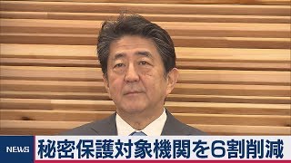 特定秘密保護法適用　42機関を除外