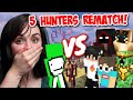 Dream VS 5 Hunters REMATCH! | Dream Reaction Series