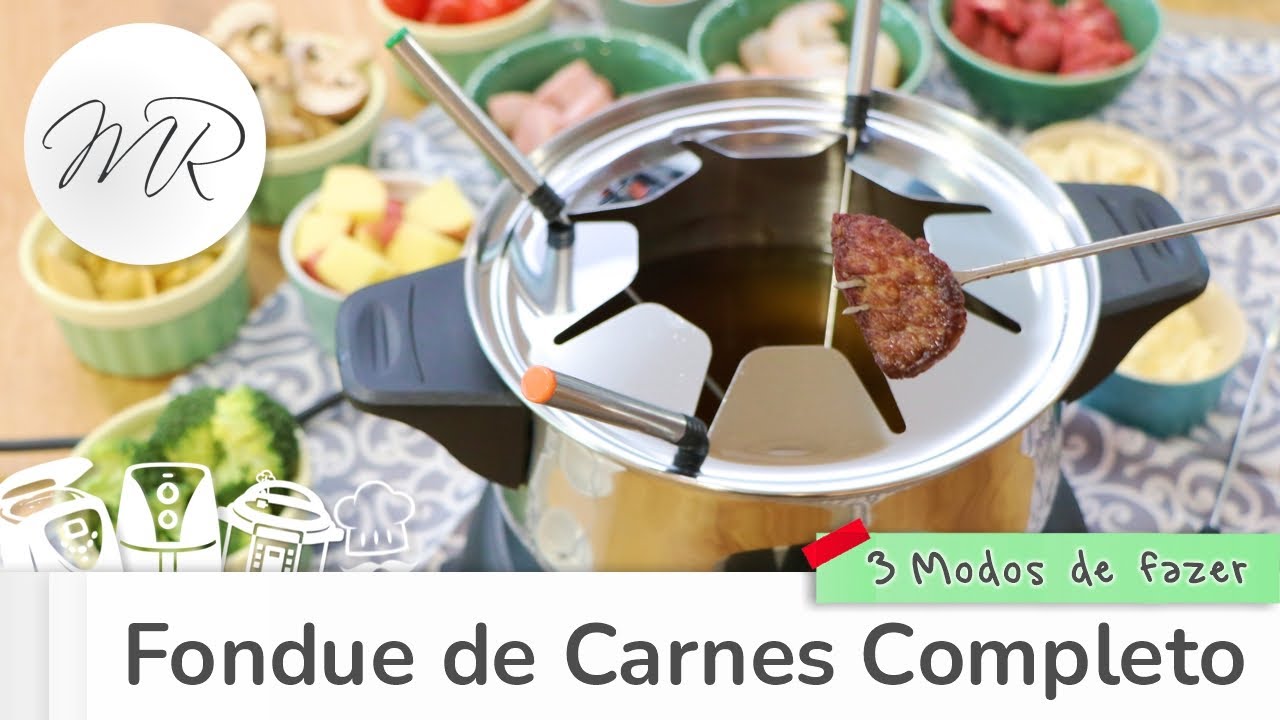 Como hacer fondue de carne