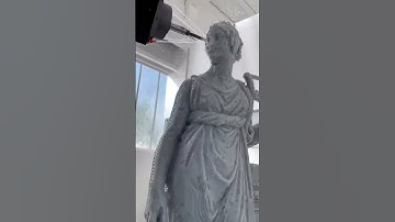 How CNC mechine makes the statue #video #statue #stone #explore #stonesenfony #short #shorts